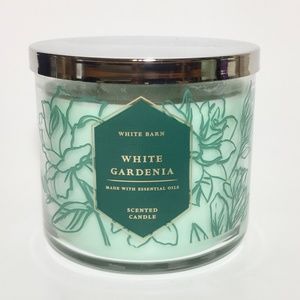Bath & Body Works Accents - WHITE GARDENIA 3 Wick Candle Bath & Body Works Accents - WHITE GARDENIA 3 Wick Candle